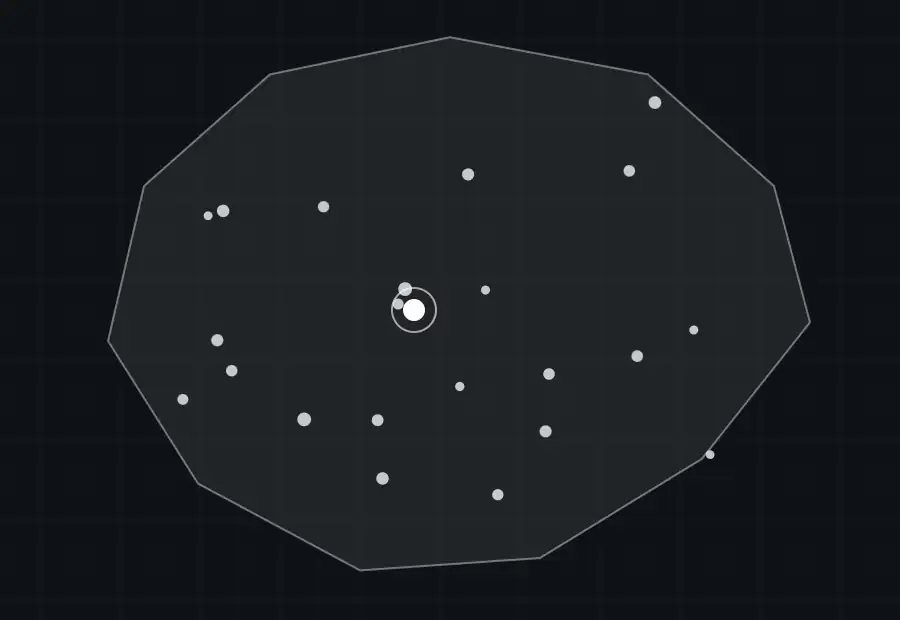Mapa działek analogicznych w skali kraju